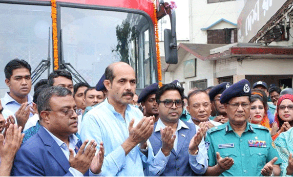 বিমানবন্দর-গুলিস্তান রুটে বিআরটিসি বাস সার্ভিস চালু