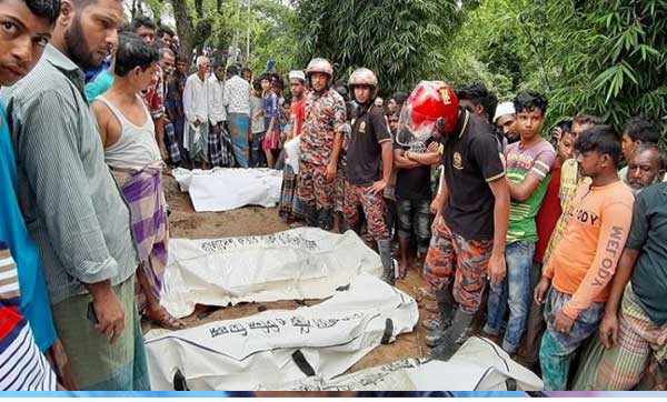 বাস-লেগুনা সংঘর্ষে প্রাণ হারালেন ৬ জন